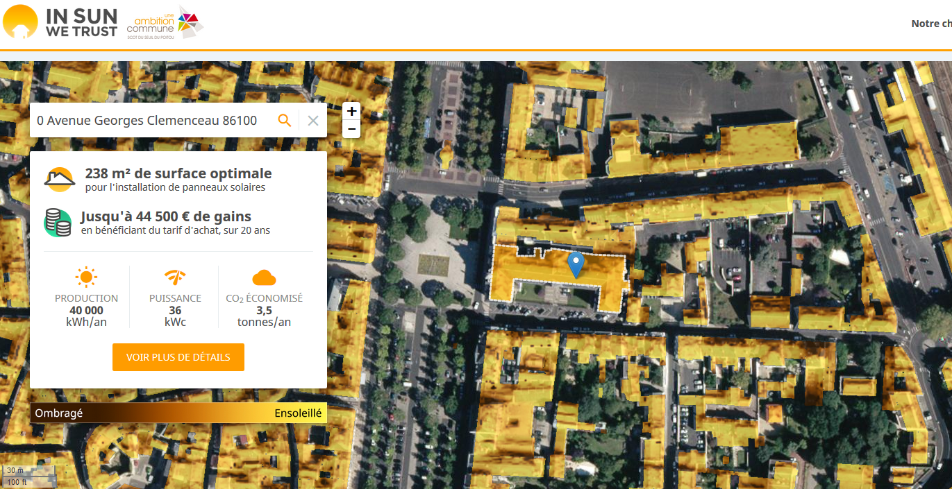 Cadastre Solaire Grand Chatellerault