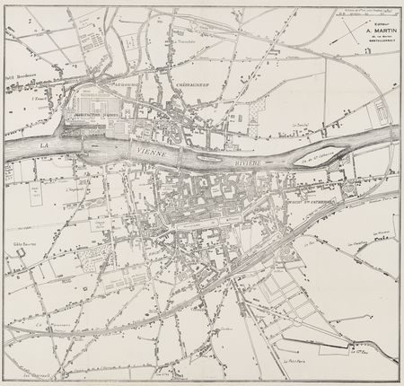 plan Châtellerault 1930